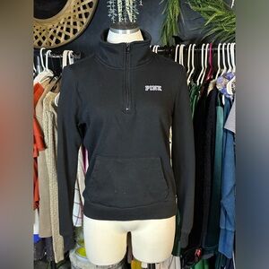 Victoria Secret PINK Half Zip Sweater